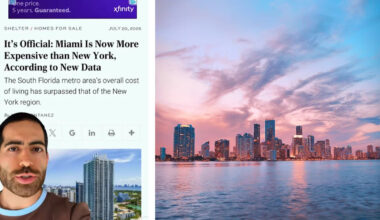 Beware Retirees and Snowbirds, Florida’s Cost of Living Now Tops New York City in Some Regions