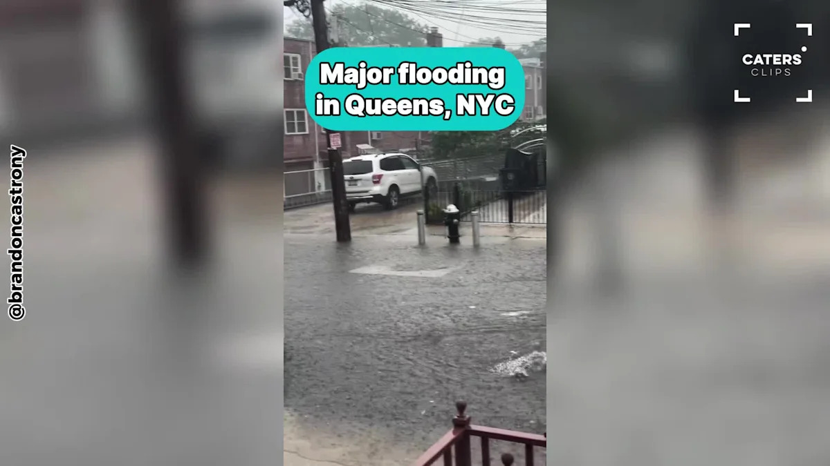 Queens streets overwhelmed by flash flooding
