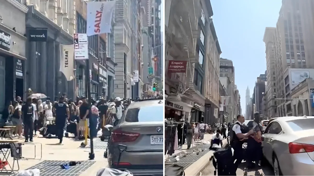 “Oh My God”: Viral Video of Crowded New York City Street Sparks Debate Over State of the City