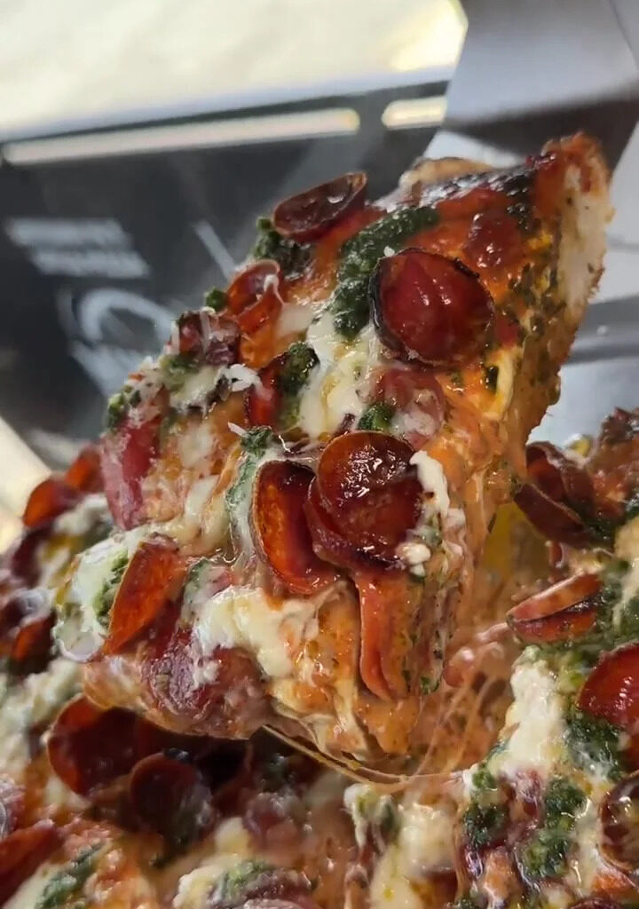 This Staten Island Pizza is Stuffed with Cream Cheese, and It Is Total Madness