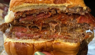 I Found Brooklyn’s Craziest Pizza-Burger Hybrid, and the Money Shot Is Unbelievable