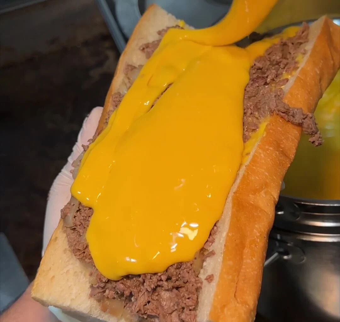 Is This Brooklyn Spot Serving The Most Overloaded Cheesesteak Combo In NYC