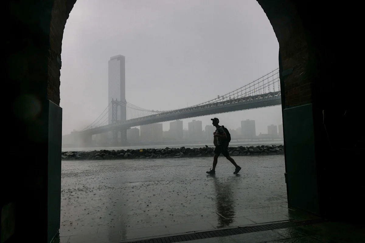 Summer storms swamped New York City, but sunshine looks to return to end July