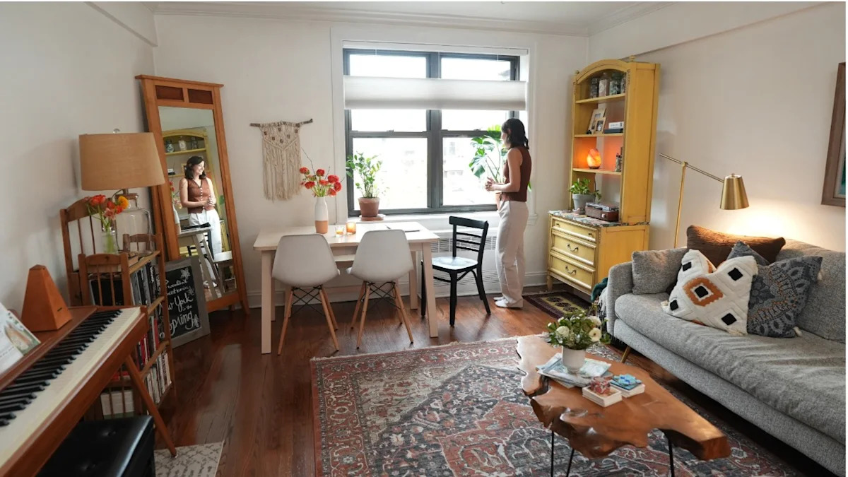 How A Small Space Coach Maximizes Her 750 Sq Ft NYC Apartment For Family of Four