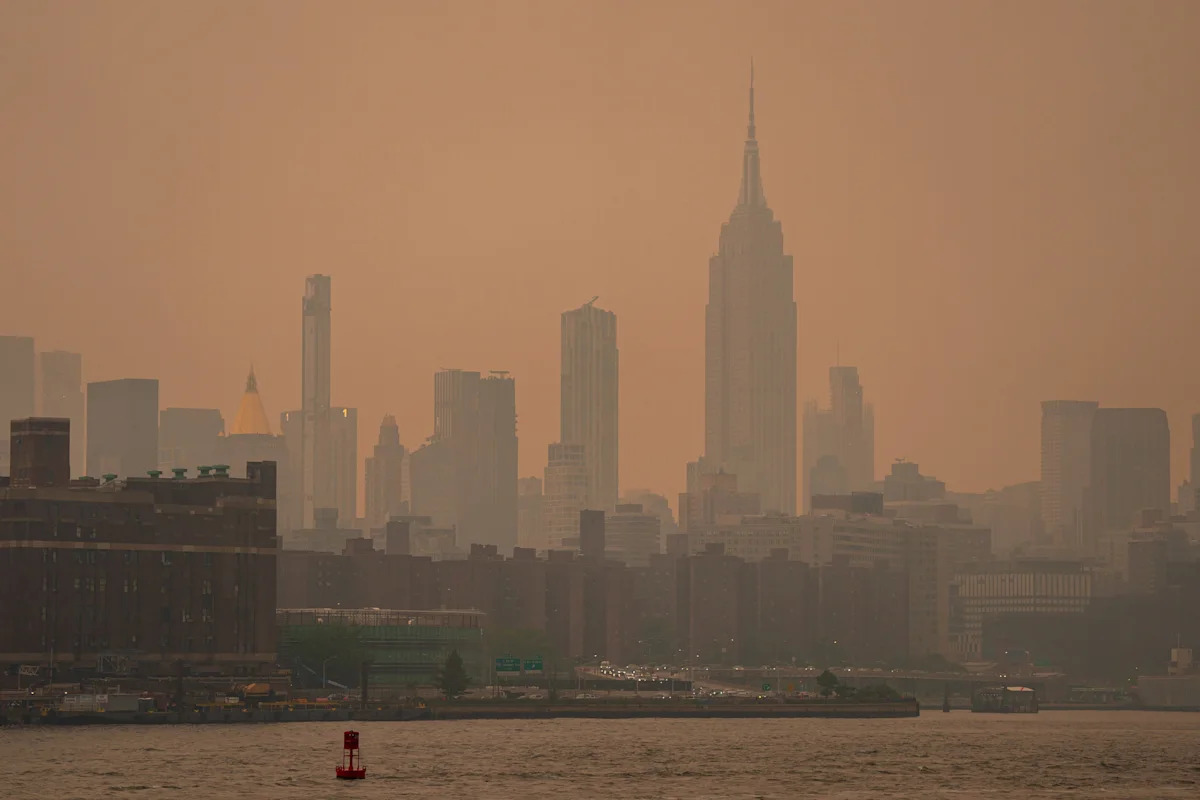 Wildfire smoke in NY: How long will hazy skies and poor air quality last?
