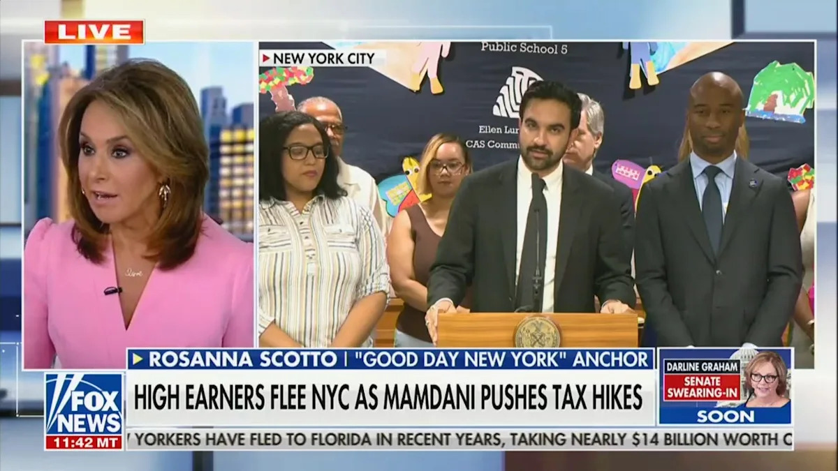 Fox NY Anchor Says Big Earners are ‘Already Leaving’ NYC And Mamdani Is ‘Going to Have a Reality Check’