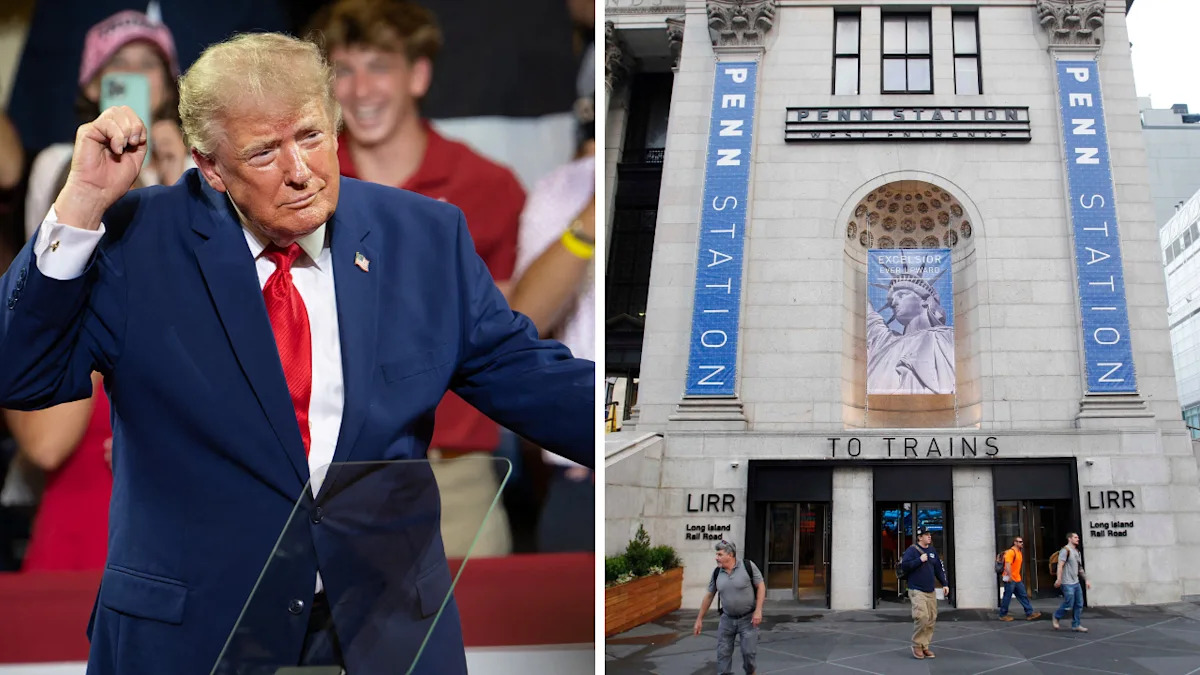 President Donald Trump Could Get NYC’s Penn Station Named After Himself Under New Push