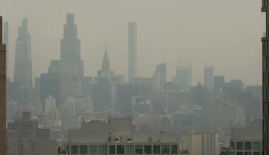 Dangerous wildfire smoke envelops NYC; Mamdani says stay home