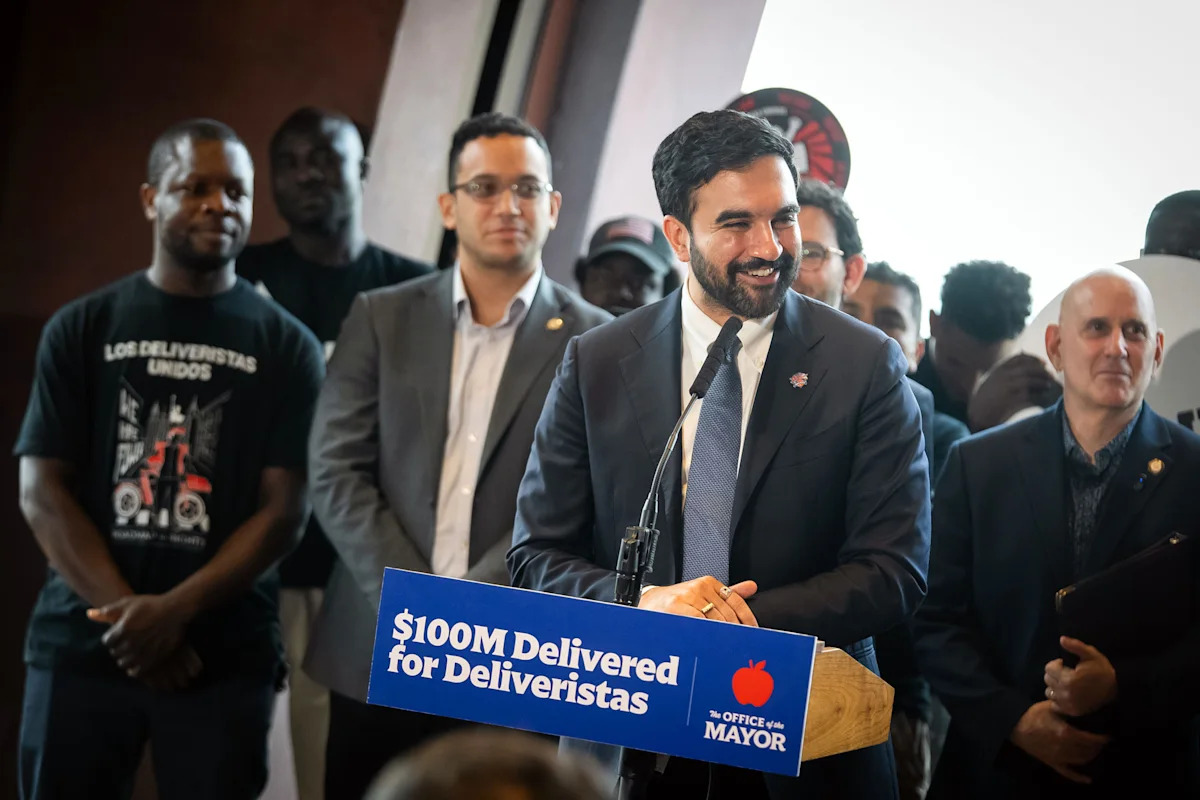 Delivery workers made $104 million more in tips after New York City began enforcing new law: Mamdani