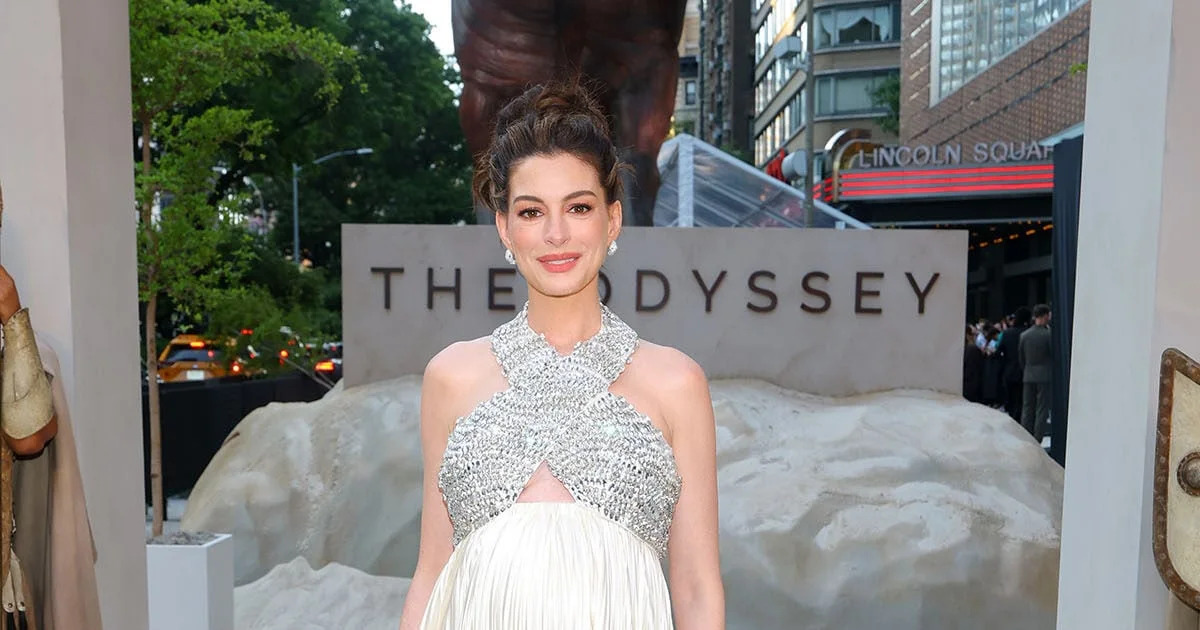 Anne Hathaway Wore Prada To ‘The Odyssey’ New York Premiere