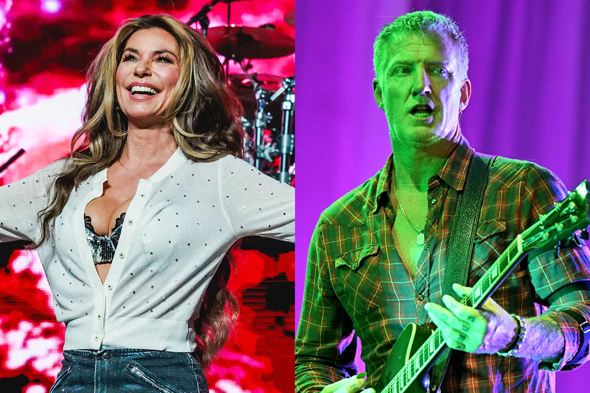 Shania Twain Taps Queens of the Stone Age’s Josh Homme for Country Rock Bop ‘Faded Blue Jeans’