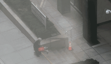Video Shows Moment Suspect Sets Fire Outside of Manhattan Federal Building