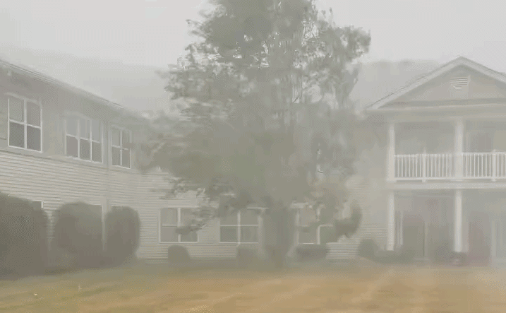 Strong Winds and Hail Lash Western New York State During Tornado-Warned Storms