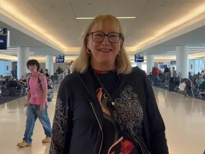 Donna Kelce Arrives in NYC Ahead of Taylor Swift and Son Travis' Wedding