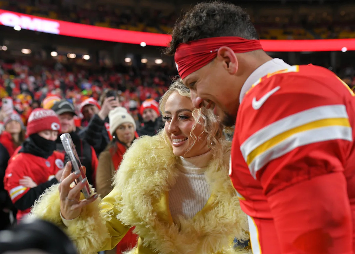 Patrick Mahomes in New York ahead of Travis Kelce, Taylor Swift wedding