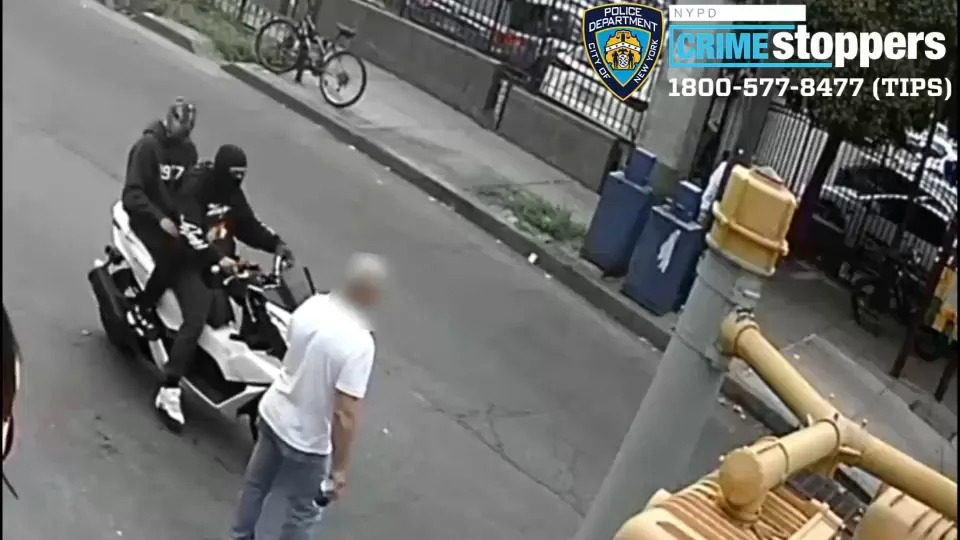 Robbers on mopeds wanted in chain-snatching spree across Brooklyn and Queens