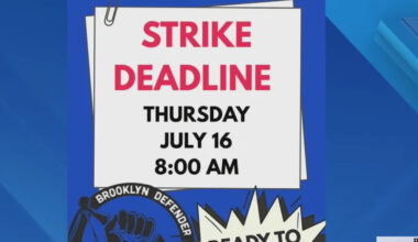 Brooklyn Defender Services may strike if deal fails