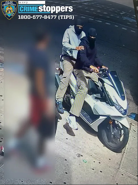 Thieves on moped rob 25 people throughout Brooklyn, Queens: NYPD