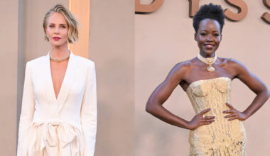 Charlize Theron, Lupita Nyong’o and the Cast of ‘The Odyssey’ Bring Grecian-inspired Elegance to New York