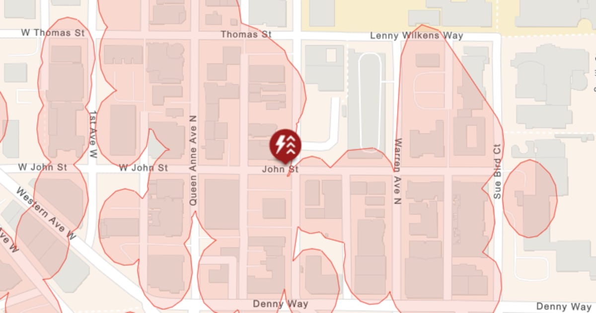 Over 1,800 Seattle City Light customers without power in Lower Queen Anne – KIRO 7 News Seattle