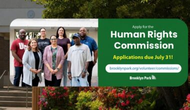 MINNEAPOLIMEDIA NEWS | Brooklyn Park Seeks New Members for Human Rights Commission to Help Shape City's Equity and Inclusion Efforts