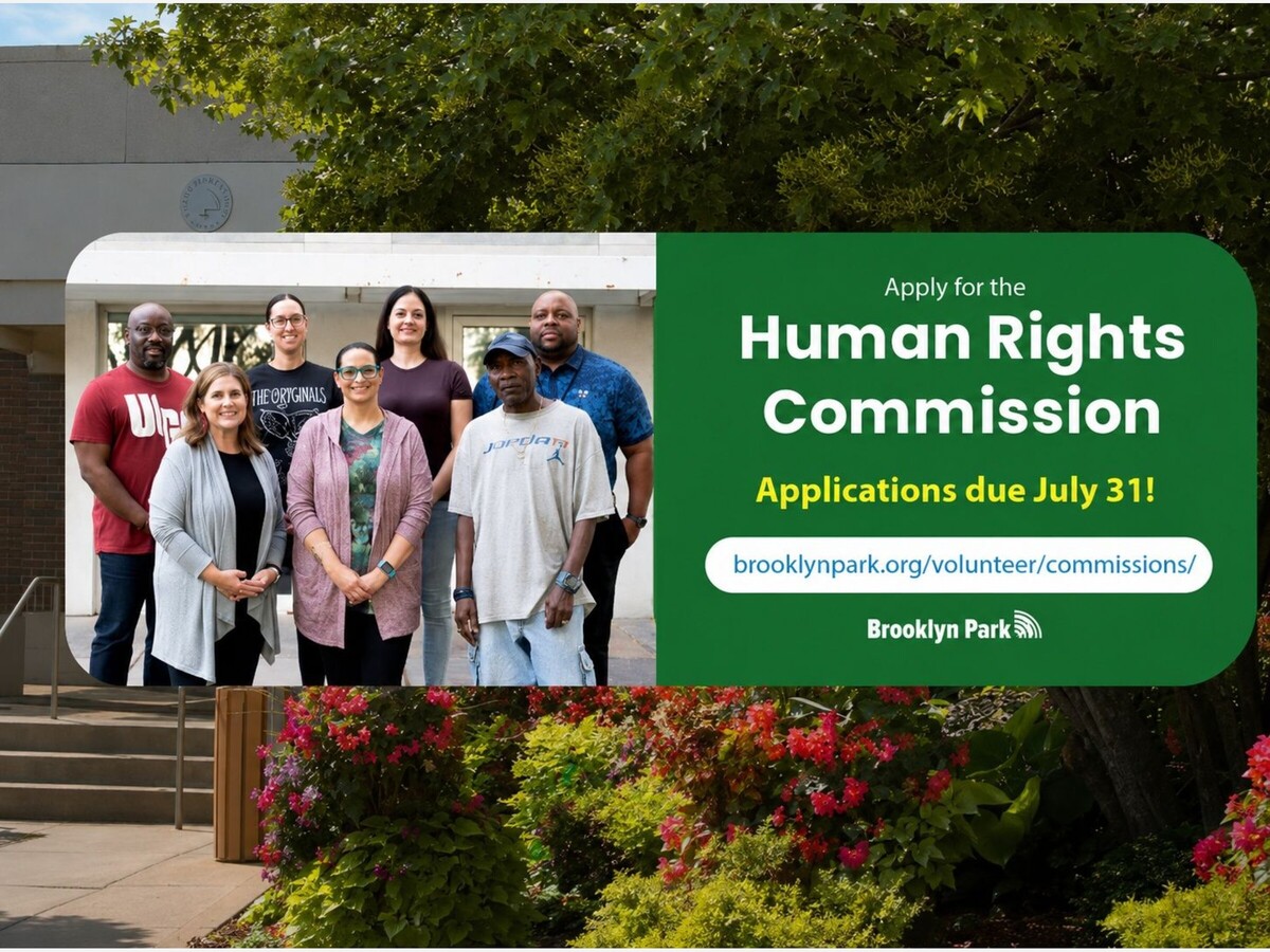 MINNEAPOLIMEDIA NEWS | Brooklyn Park Seeks New Members for Human Rights Commission to Help Shape City's Equity and Inclusion Efforts