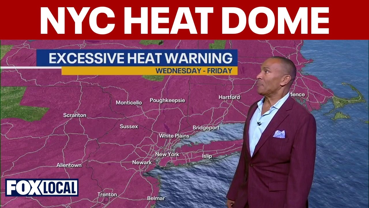 Heat warning issued ahead of dayslong heat dome in NYC