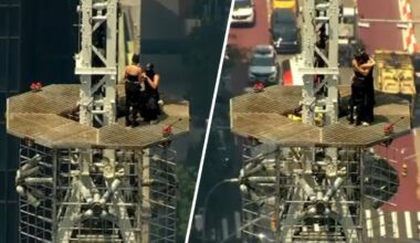 Two trespassers climb to top of Empire State Building in NYC – NBC10 Philadelphia