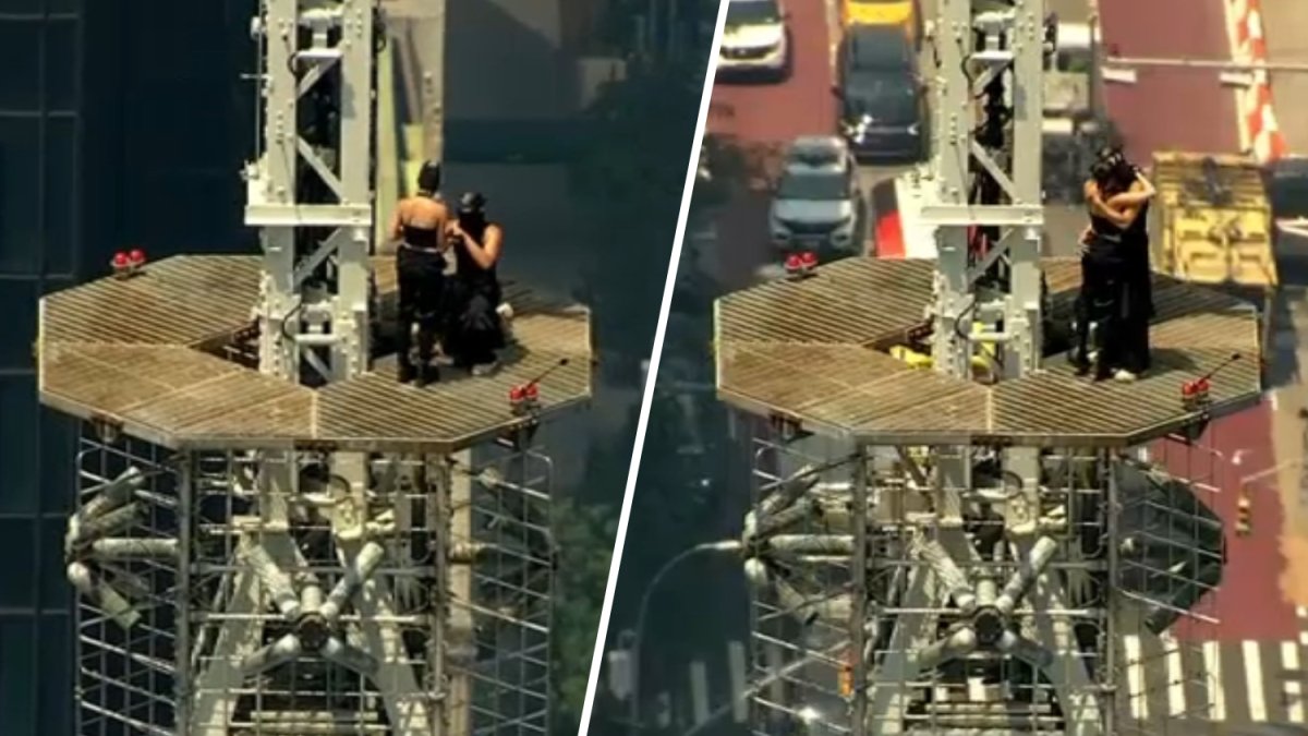 Two trespassers climb to top of Empire State Building in NYC – NBC10 Philadelphia