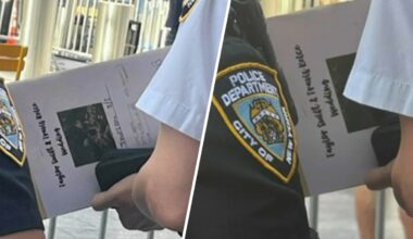 Taylor Swift wedding update: NYPD cop seen with folder at MSG – NBC New York