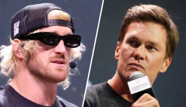 Tom Brady and Logan Paul clash in tense moment at Fanatics Fest – NBC New York