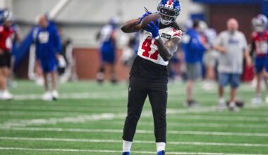 NY Giants roster moves: 2 players waived before training camp