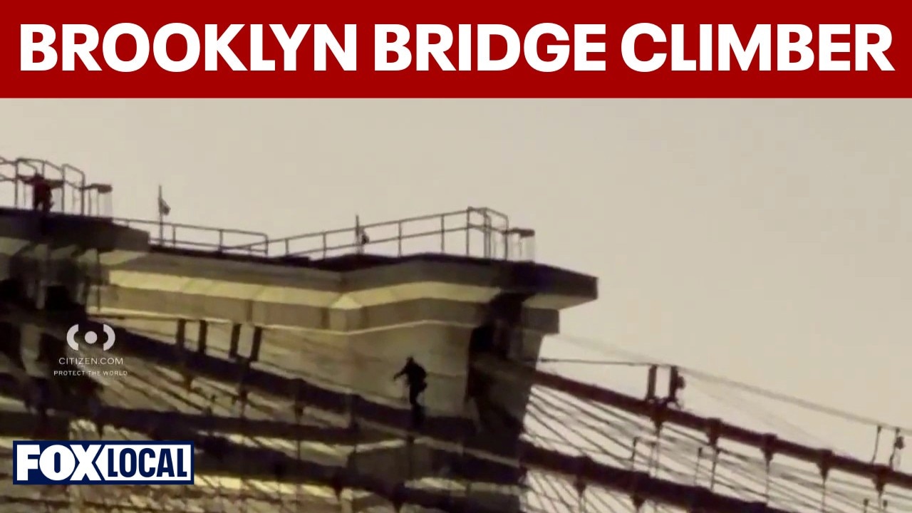 Brooklyn Bridge climber arrested