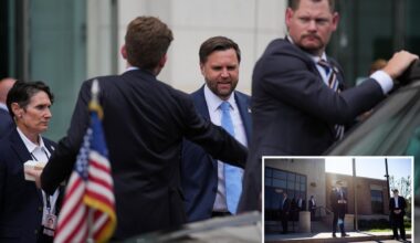 Secret Service suspends agent accused of leaking JD Vance's travel details