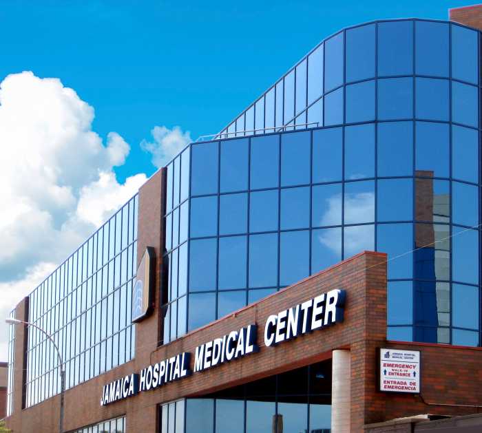 exterior of hospital