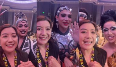 Kara David meets drag queens Precious Paula Nicole, Brigiding, Viñas DeLuxe