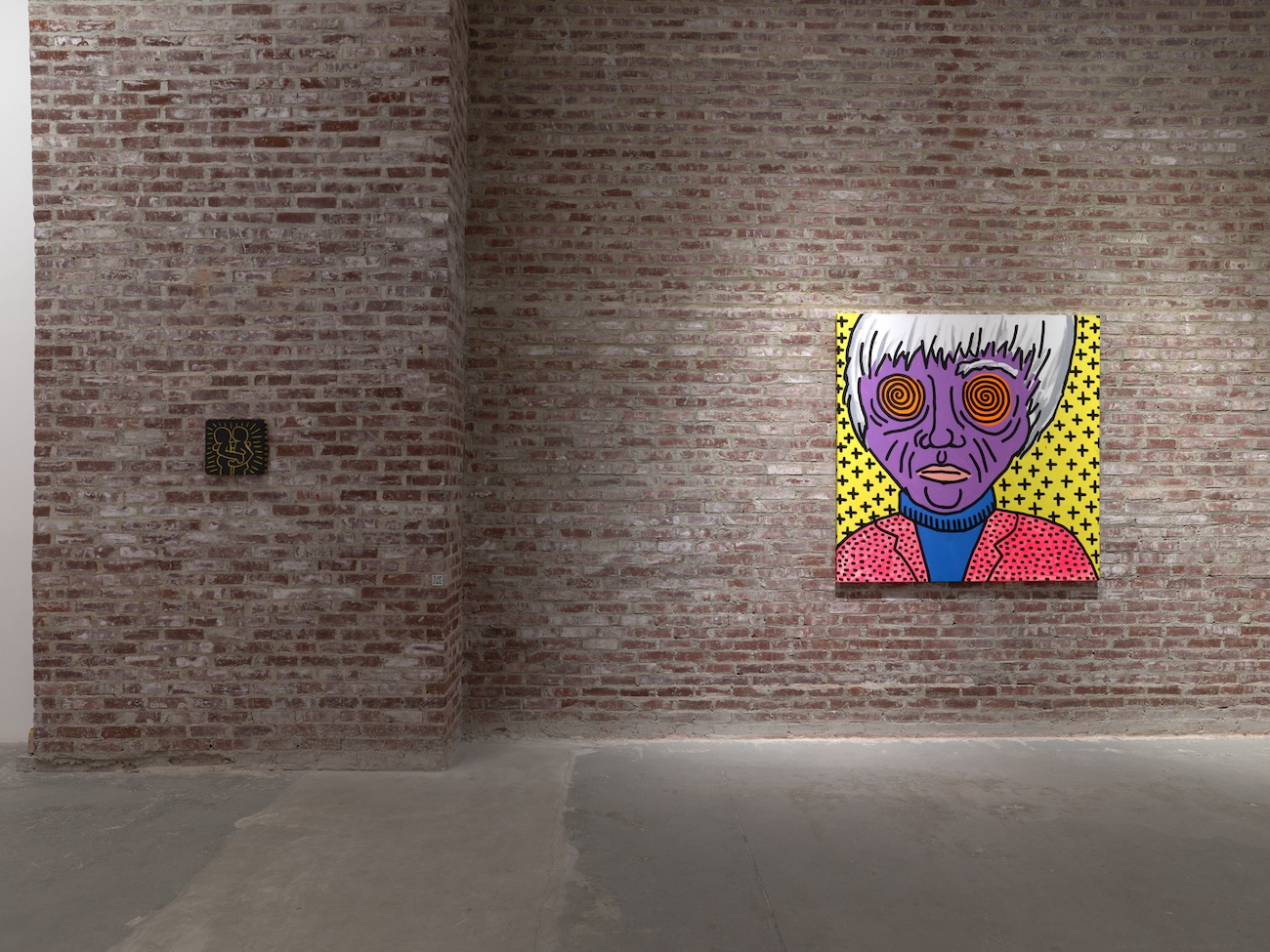Installation photo for Keith Haring - A World in Motion 