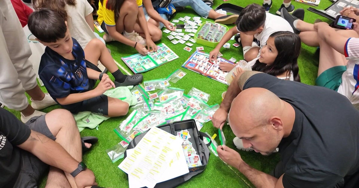 Soccer fans in New Jersey, NYC join attempt to break sticker exchange world record