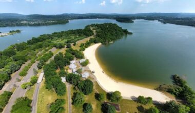 Between Allentown And New York City Is New Jersey's Third-Largest Reservoir With Fishing, Camping, And Trails