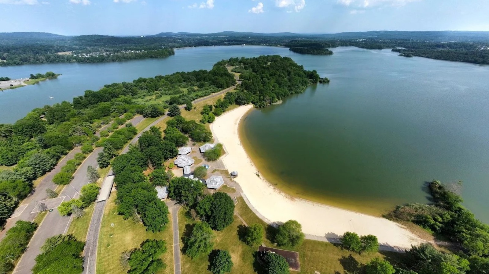 Between Allentown And New York City Is New Jersey's Third-Largest Reservoir With Fishing, Camping, And Trails