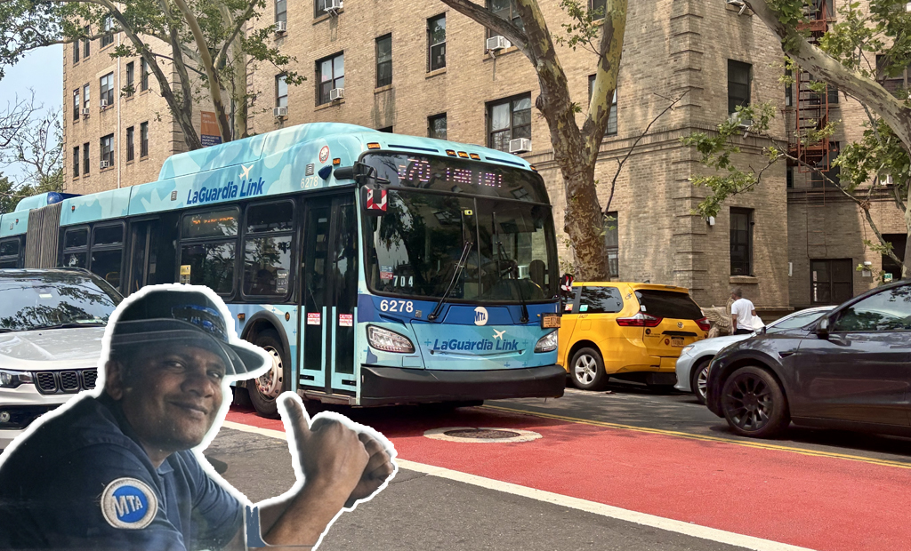 Eyes on the Street: Mamdani’s Broadway Bus Lane is a Hit Among LaGuardia Commuters