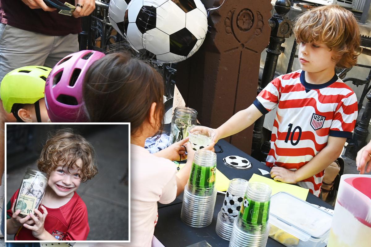 NYC boy earns nearly $200 at lemonade stand for Ronaldo World Cup LEGO set