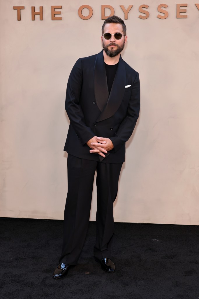 Logan Marshall-Green at the New York premiere of "The Odyssey"