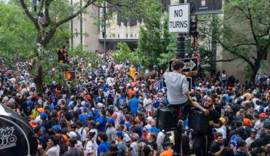 Knicks Championship Parade Comes to Pace