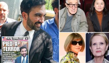 A-list New Yorkers named on Mamdani's potential pied-à-terre tax list include supporters like Cynthia Nixon, Anna Wintour