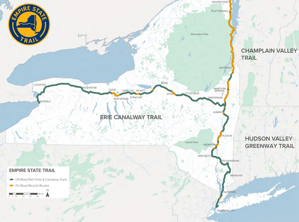 N.Y. greenways aid the economy: Trails and paths are crucial public infrastructure.