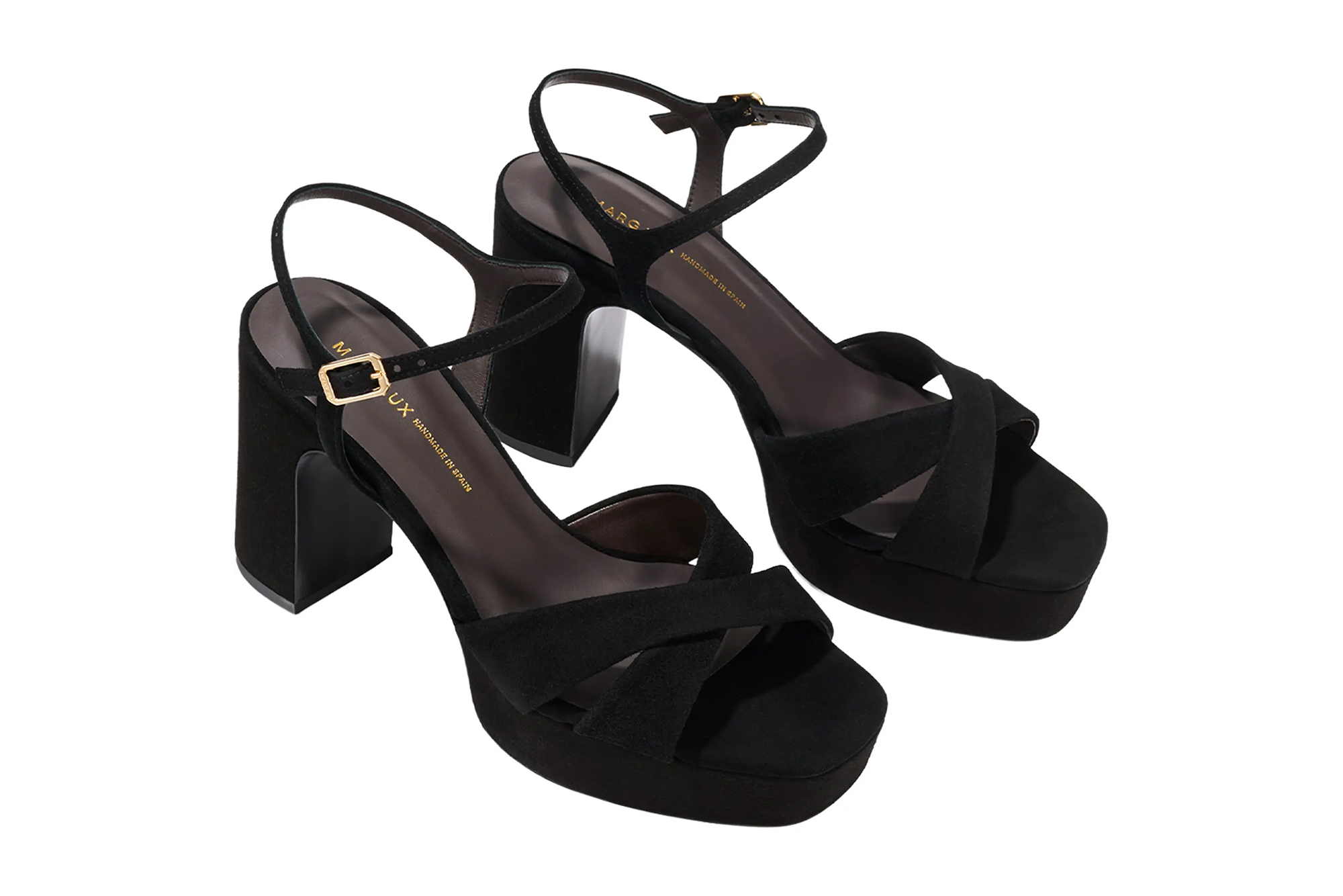 Margaux Paloma platform heels.