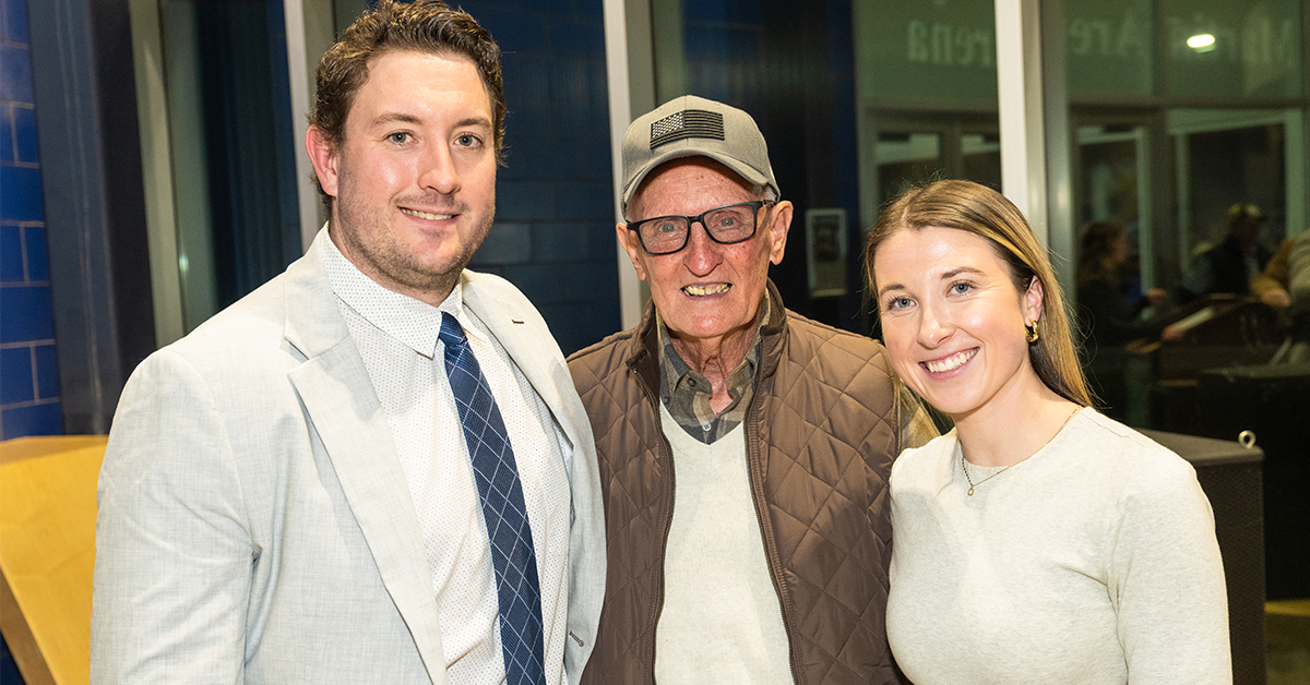 Terry Martin with David LaBaff and Kalie Hart