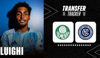 New York City FC sign Luighi on loan from Palmeiras