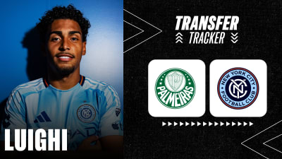 New York City FC sign Luighi on loan from Palmeiras